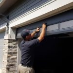 garage door track adjustment