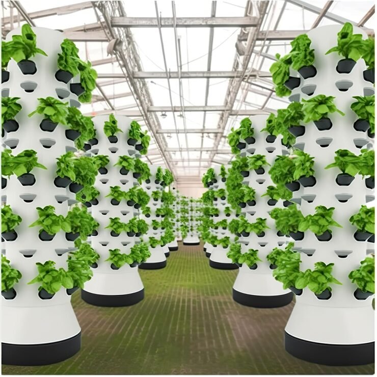 Hydroponic towers