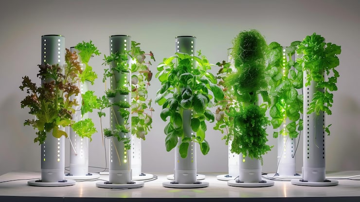 hydroponic towers
