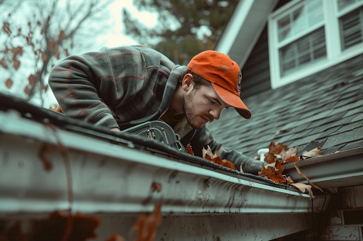 gutter cleaning & restoration services